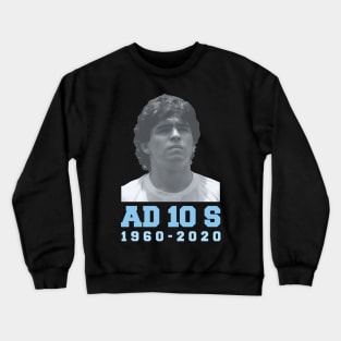 adios diego maradona Crewneck Sweatshirt